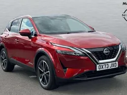 Fuji sunset red Used 2024 Nissan Qashqai Tekna SUV | £27,537 (Fair price)