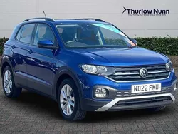 Blue Used 2022 VW T-Cross SE SUV | £17,899 (Fair price)