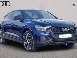 Blue Used 2022 Audi Q8 Black Edition SUV | £46,822 (Fair price)
