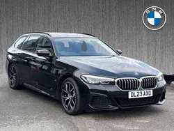 Black Used 2023 BMW 520 M Sport Estate | £32,999 (Fair price)