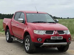 Red Used 2012 Mitsubishi L200 Pickup | £4,495 (Good price)