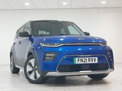 Blue Used 2021 Kia Soul EV First Edition SUV | £11,998 (Fair price)