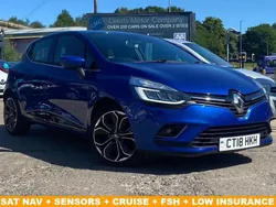 Blue Used 2018 Renault Clio IV Dynamique Hatchback | £7,995 (Fair price)