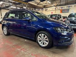 Blue Used 2018 VW Golf Sportsvan SE MPV | £5,800 (Good price)