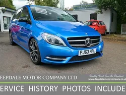 Blue Used 2013 Mercedes B180 MPV | £8,490 (Fair price)
