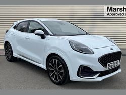 White Used 2022 Ford Puma Gen-E ST-Line SUV | £14,893 (Fair price)