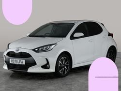 White Used 2022 Toyota Yaris Hybrid Design Hatchback | £14,756 (Good price)