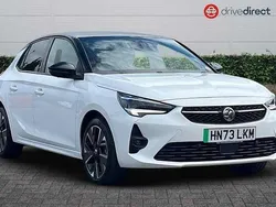 Brilliant paint jade white Used 2023 Vauxhall Corsa-e Hatchback | £13,198 (Fair price)