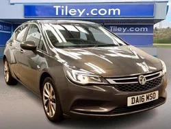 Grey Used 2016 Vauxhall Astra Hatchback | £5,990 (Fair price)