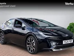 Black New 2025 Toyota Prius Hatchback | £34,267 (Fair price)