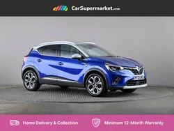 Blue/grey Used 2022 Renault Captur Techno SUV | £12,697 (Fair price)