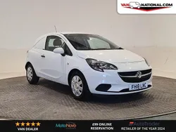 White Used 2018 Vauxhall Corsa Van | £7,290 (Fair price)