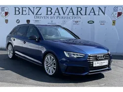 Blue Used 2017 Audi A4 S-Line Estate | £17,990