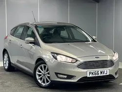 Silver Used 2016 Ford Focus Titanium Hatchback | £5,425 (Fair price)
