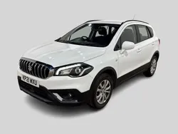 White Used 2021 Suzuki SX4 S-Cross SZ4 SUV | £9,995 (Fair price)