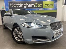 Blue Used 2012 Jaguar XF Business Edition Sedan | £6,991 (Fair price)