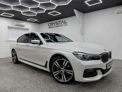 White Used 2017 BMW 740 M Sport Sedan | £22,995 (Fair price)