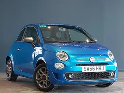 Blue Used 2016 Fiat 500 S Hatchback | £8,998 (Expensive)