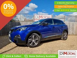 Blue Used 2018 Peugeot 3008 GT-line SUV | £8,540 (Fair price)