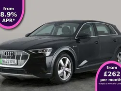 Black Used 2022 Audi e-tron Advanced SUV | £19,942 (Super price)