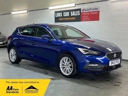Blue Used 2021 Seat Leon XCELLENCE Hatchback | £13,295 (Fair price)