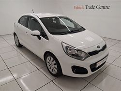 White Used 2012 Kia Rio Hatchback | £3,999 (Fair price)