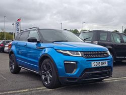 Blue Used 2018 Land Rover Range Rover evoque Landmark SUV | £14,495 (Fair price)