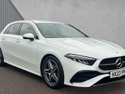 White Used 2023 Mercedes A180 AMG Line Premium Hatchback | £23,980 (Fair price)