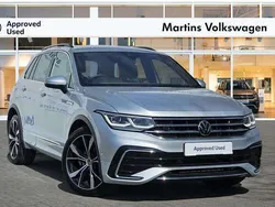Silver Used 2023 VW Tiguan R-line SUV | £29,995 (Fair price)