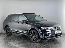 Black Used 2019 VW Tiguan Allspace R-line SUV | £22,800 (Fair price)