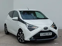 White Used 2018 Toyota Aygo X-plore Hatchback | £9,498 (Fair price)