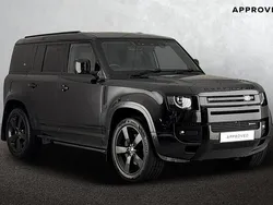 Santorini black Used 2023 Land Rover Defender HSE Dynamic SUV | £62,695 (Fair price)
