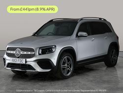 Silver Used 2021 Mercedes GLB220 AMG line SUV | £28,141 (Fair price)