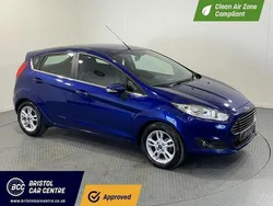 Blue Used 2014 Ford Fiesta Zetec Hatchback | £5,640 (Fair price)
