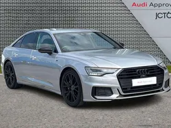 Silver Used 2023 Audi A6 Black Edition Sedan | £33,955 (A bit pricey)