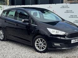 Black Used 2018 Ford C-MAX Zetec MPV | £6,595 (Fair price)