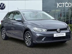Grey Used 2023 VW Polo Life Hatchback | £16,644 (Fair price)