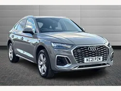 Grey Used 2021 Audi Q5 Sportback S-Line SUV | £32,450 (Fair price)
