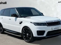 White Used 2018 Land Rover Range Rover Sport HSE SUV | £26,302 (Super price)