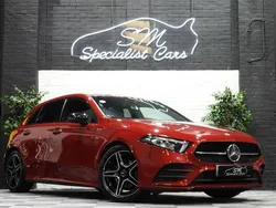 Red Used 2022 Mercedes A180 AMG Line Premium Hatchback | £17,750 (Fair price)
