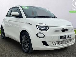 White Used 2021 Fiat 500e Icon Hatchback | £11,799 (Fair price)