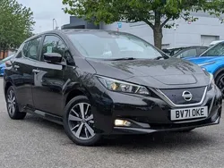 Black Used 2021 Nissan Leaf Acenta Hatchback | £7,990 (Good price)