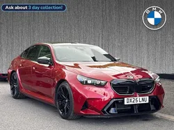 Red New 2025 BMW M5 Comfort Edition Sedan | £94,999 (Good price)