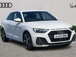 White Used 2022 Audi A1 S-Line Hatchback | £20,700 (Fair price)