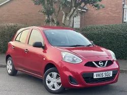 Red Used 2015 Nissan Micra Visia Hatchback | £1,495