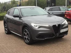 Grey Used 2022 Alfa Romeo Stelvio Veloce SUV | £27,500 (Fair price)