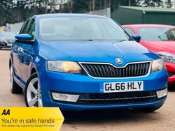 Blue Used 2016 Skoda Rapid SE Hatchback | £3,995 (Good price)