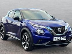Blue Used 2022 Nissan Juke Tekna SUV | £16,399 (Fair price)