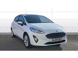White Used 2019 Ford Fiesta Titanium Hatchback | £10,408 (Fair price)