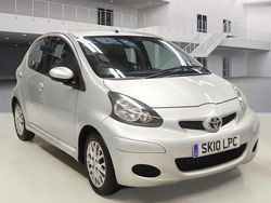 Silver Used 2010 Toyota Aygo Platinum Hatchback | £3,995 (A bit pricey)